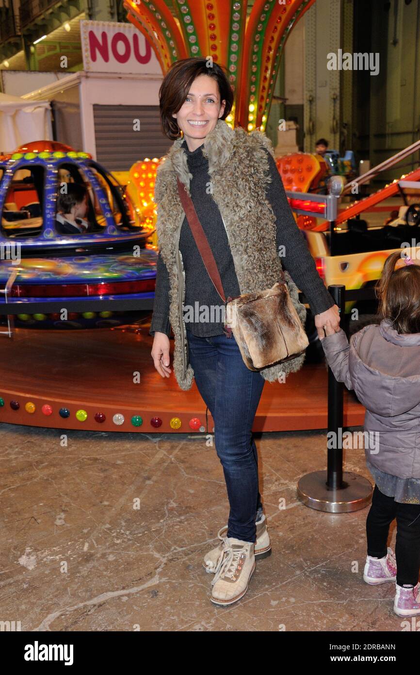 Adeline Blondieau assiste a la soiree d'inauguration de Jours de Fetes au Grand Palais a Paris, France le 17 Decembre 2015. Foto von Alban Wyters/ABACAPRESS.COM Stockfoto