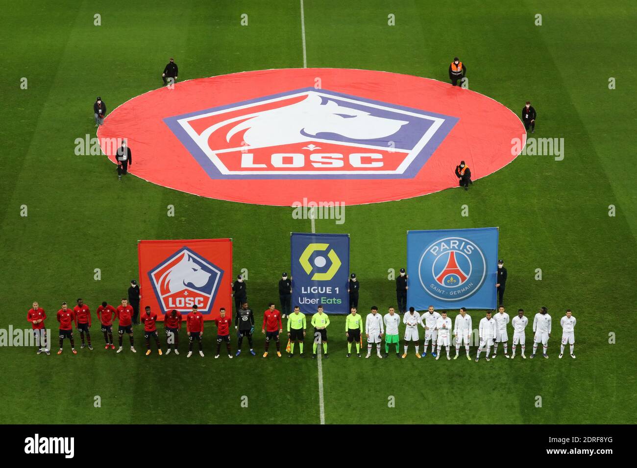 aufstellungen teilnehmer psg gegen lille osc