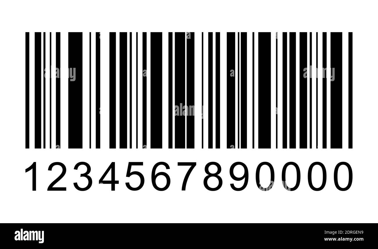 Barcode-Vektor-Symbol. Barcode für Web, App ui Design. Isolierte Abbildung . Stock Vektor