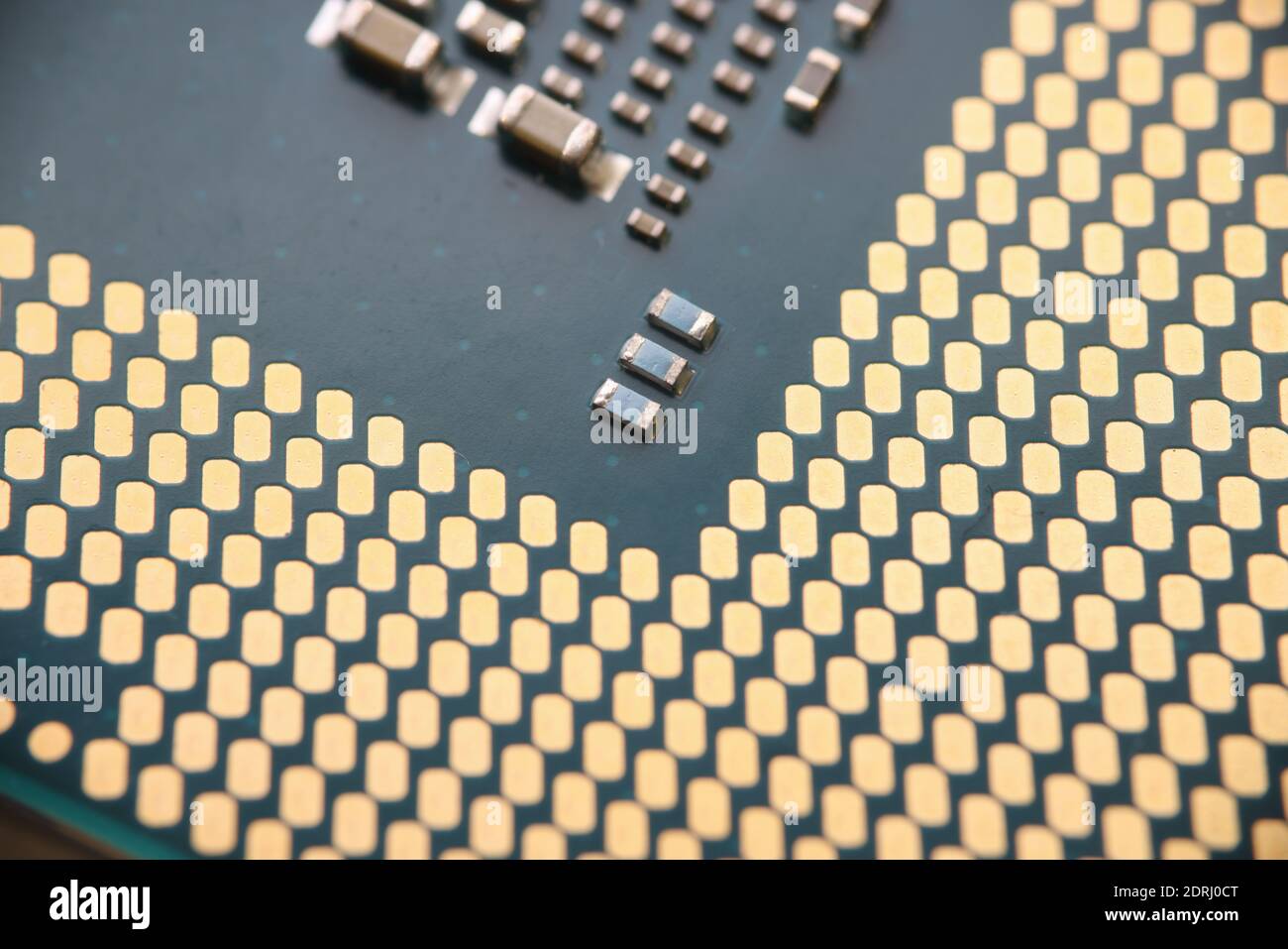 Mikroschaltung vom Computer. Reparatur der Computerhardware Stockfoto
