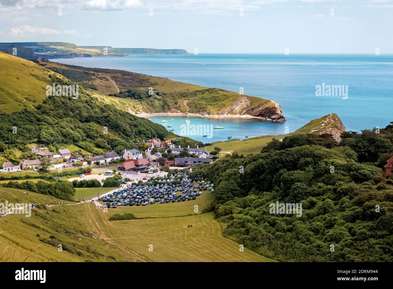 Lulworth Cove, Dorset, England. Stockfoto