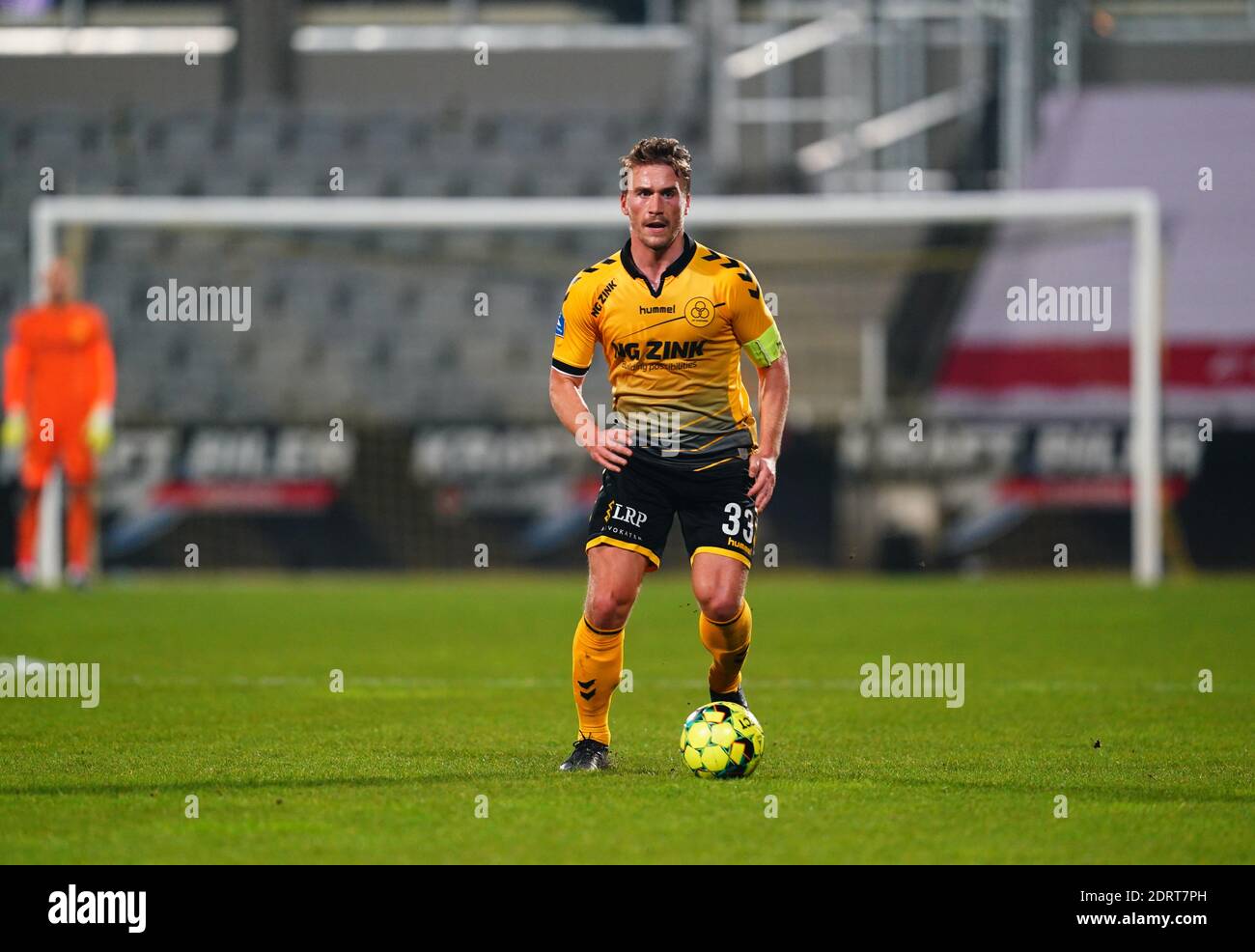 CASA Arena, Horsens, Dänemark. Dezember 2020. Alexander Ludwig von AC Horsens während AC Horsens und BrÃ¸ndby auf CASA Arena, Horsens, Dänemark. Kim Price/CSM/Alamy Live News Stockfoto