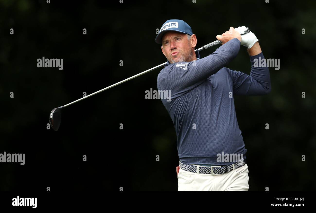 Aktenfoto vom 28-08-2020 von Englands Lee Westwood. Stockfoto