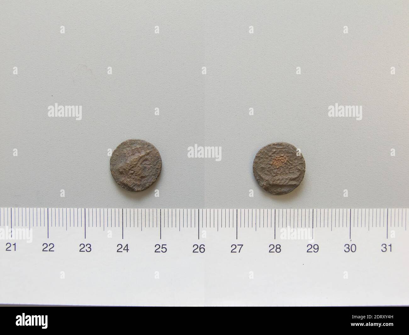 Münzstätte: Abydos, Münze von Abydos, 66–67, Kupfer, 2.02 g, 12:00, 13.8 mm, hergestellt in Abydos, Troas, Griechisch, 1. Jahrhundert, Numismatik Stockfoto