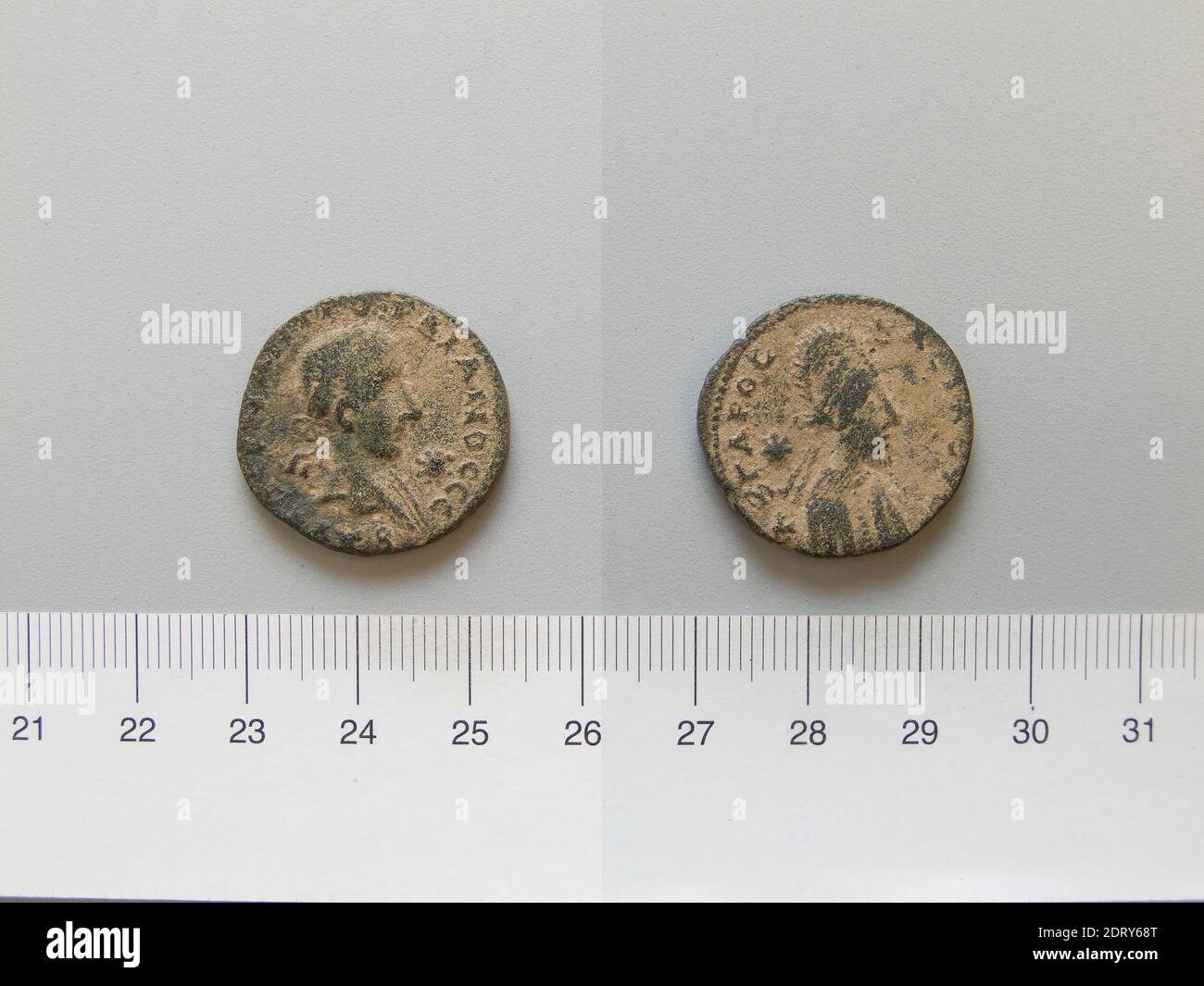 Herrscher: Gordian III., Kaiser von Rom, 225–244, regiert 238–44, Herrscher: Abgar X, König von Edessa, regiert 242–44 n. Chr., Münzstätte: Edessa, Mesopotamien, Münze von Gordian III., Kaiser von Rom; Abgar X, König von Edessa von Edessa, 238–44, Kupfer, 8.73 g, 6:00, 24.4 mm, Made in Edessa, Mesopotamien, Numismatik, 3. Jahrhundert Stockfoto