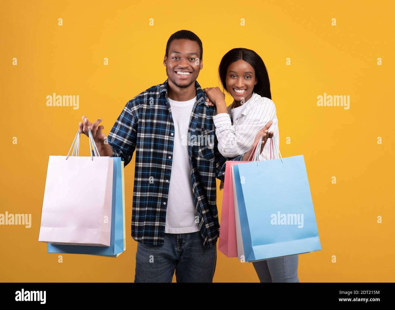 Freizeit zum Einkaufen, Black friday und Werbeflächen Stockfoto