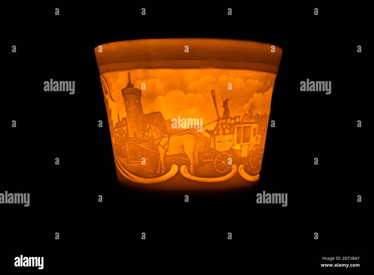 Kerze aus Cottbus Stockfoto