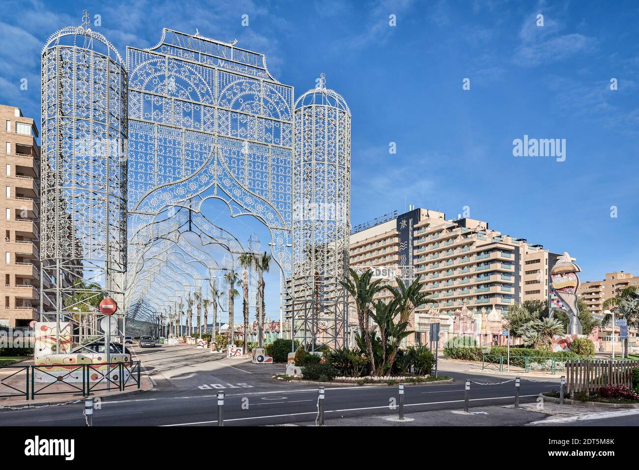 Gran Duque 4 Hotel in Marina d'Or Resort Stadt in Oropesa del Mar Provinz Castellon de la Plana, Bundesland Valencia, Spanien, Europa Stockfoto