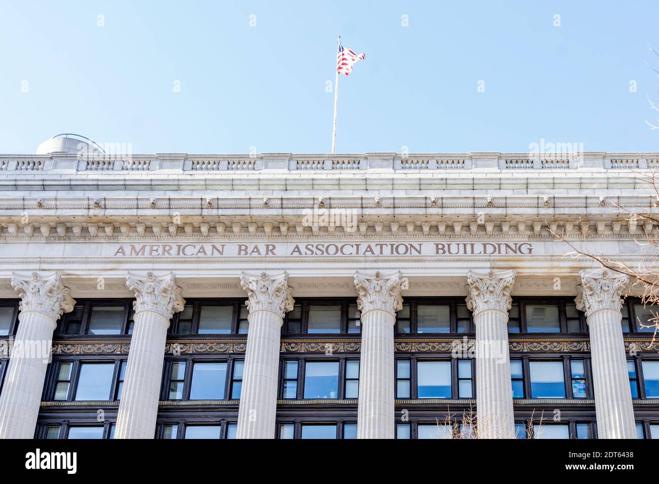 American Bar Association Building in Washington, DC, USA. Stockfoto