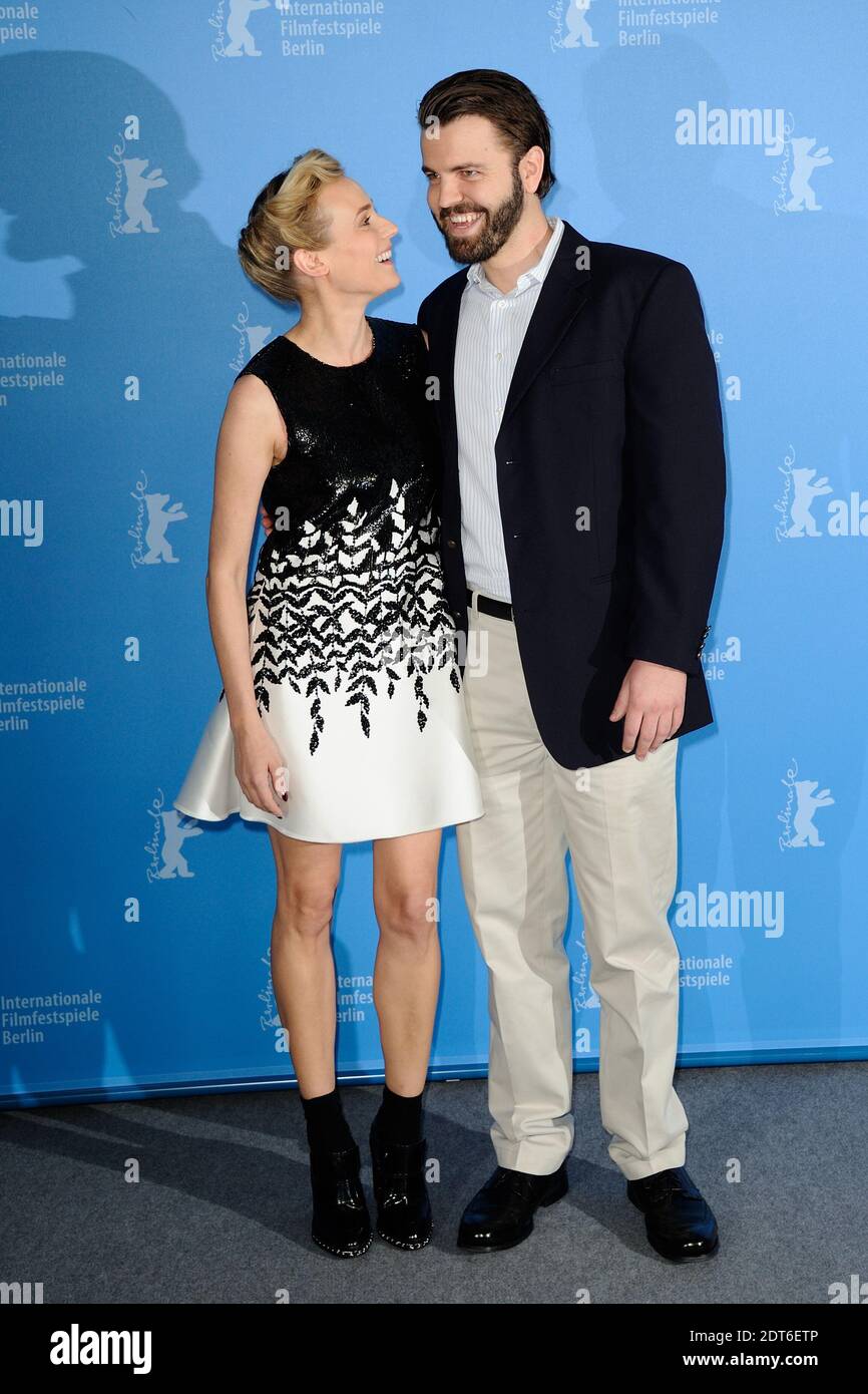 Diane Kruger und A.J. Edwards nimmt an der Fotocall "The Better Angels" während der 64. Berlinale der Internationalen Filmfestspiele Berlin am 10. Februar 2014 Teil. Foto von Aurore Marechal/ABACAPRESS.COM Stockfoto