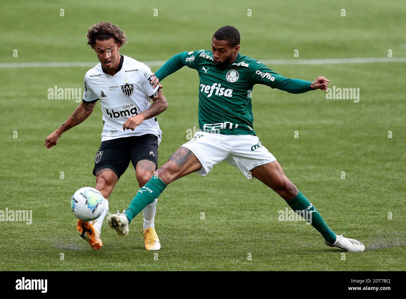 São Paulo (SP), 02.11.2020 - Futebol / Palmeiras x Atlético - Gabriel Menino, während eines Spiels zwischen Palmeiras und Atlético - MG, gültig für die 19. R Stockfoto