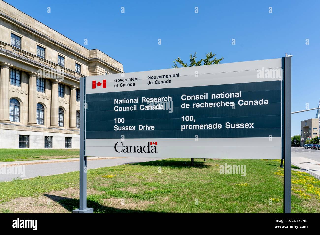 Gebäude des National Research Council in Ottawa, Kanada Stockfoto