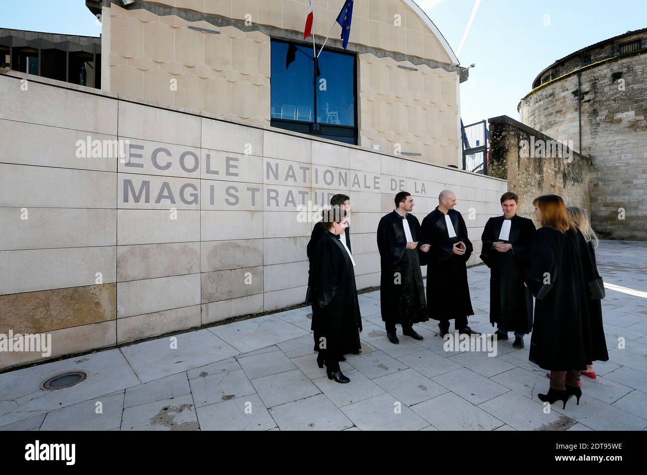 48 heures a l'ENM, Ecole Nationale De La Magistrature, A Bordeaux, Frankreich, Le 6 et 7 Mars 2014. Foto von Patrick Bernard/ABACAPRESS.COM Stockfoto