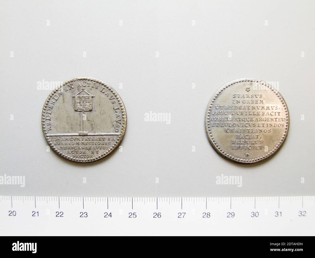 Law Medal, Bronze, 13.02 g, 12:00, 35 mm, Made in Germany, American, 18. Jahrhundert, Numismatik Stockfoto