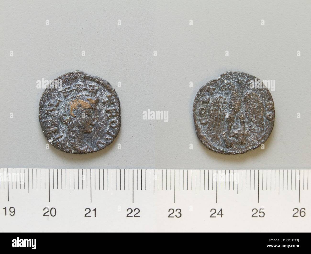 Münzstätte: Alexandria Troas, Münze von Alexandria Troas, 3.–2. Jahrhundert v. Chr., Kupfer, 4.19 g, 12:00, 20.4 mm, hergestellt in Alexandria Troas, Griechisch, 3.–2. Jahrhundert v. Chr., Numismatik Stockfoto