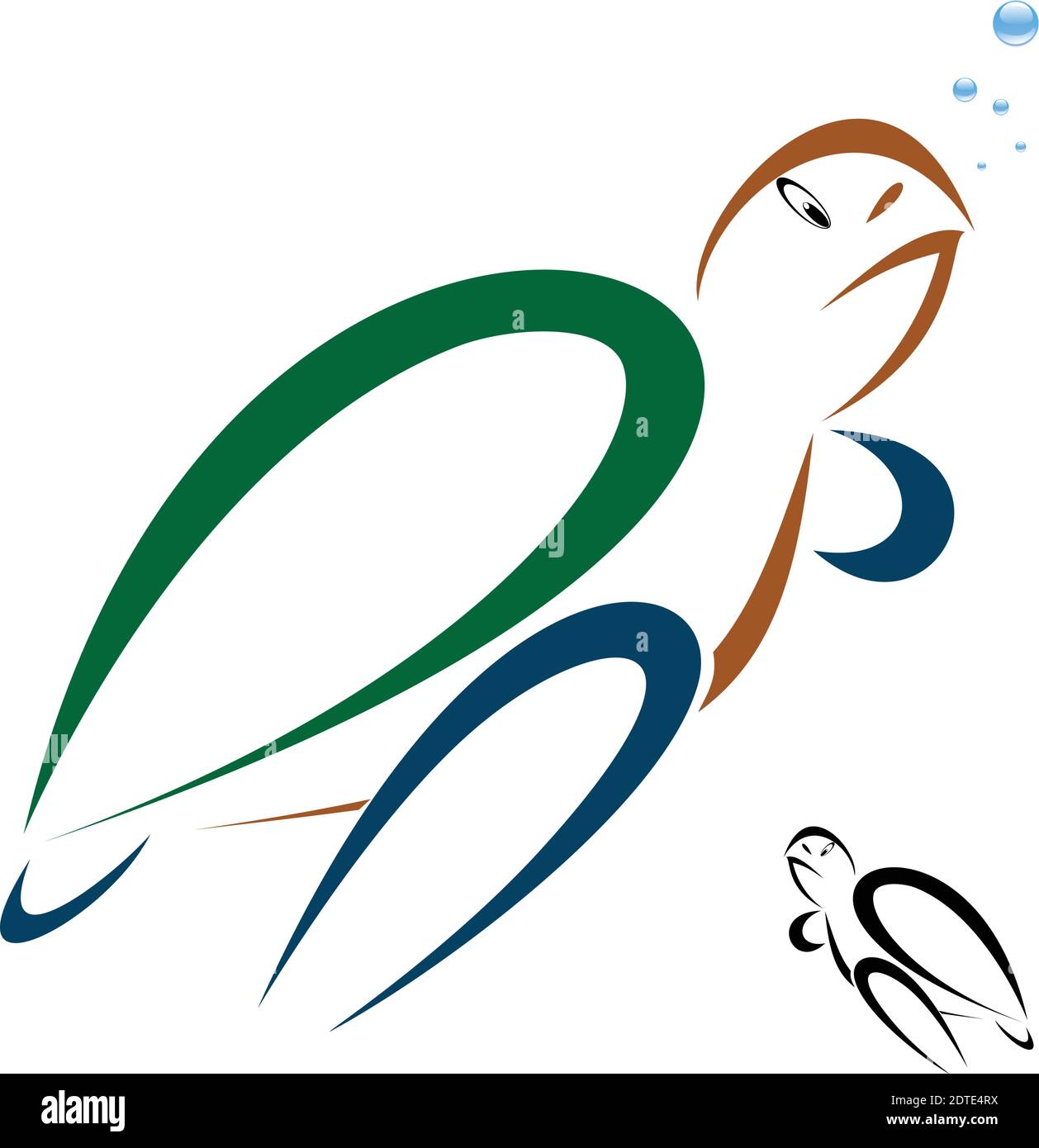 Schildkröte Stock Vektor