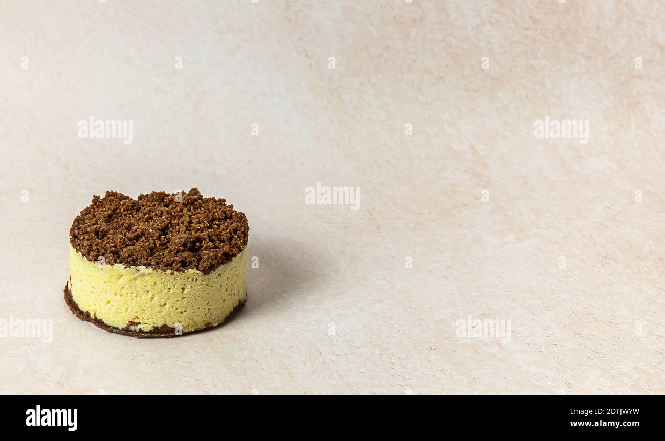Lemoni Schokolade Käsekuchen Stockfoto