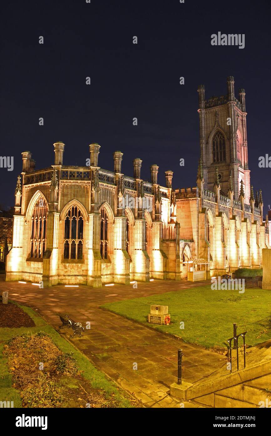 St Lukes Kirche aka "The Bombed-Out Kirche" Liverpool, Merseyside, England, UK Stockfoto