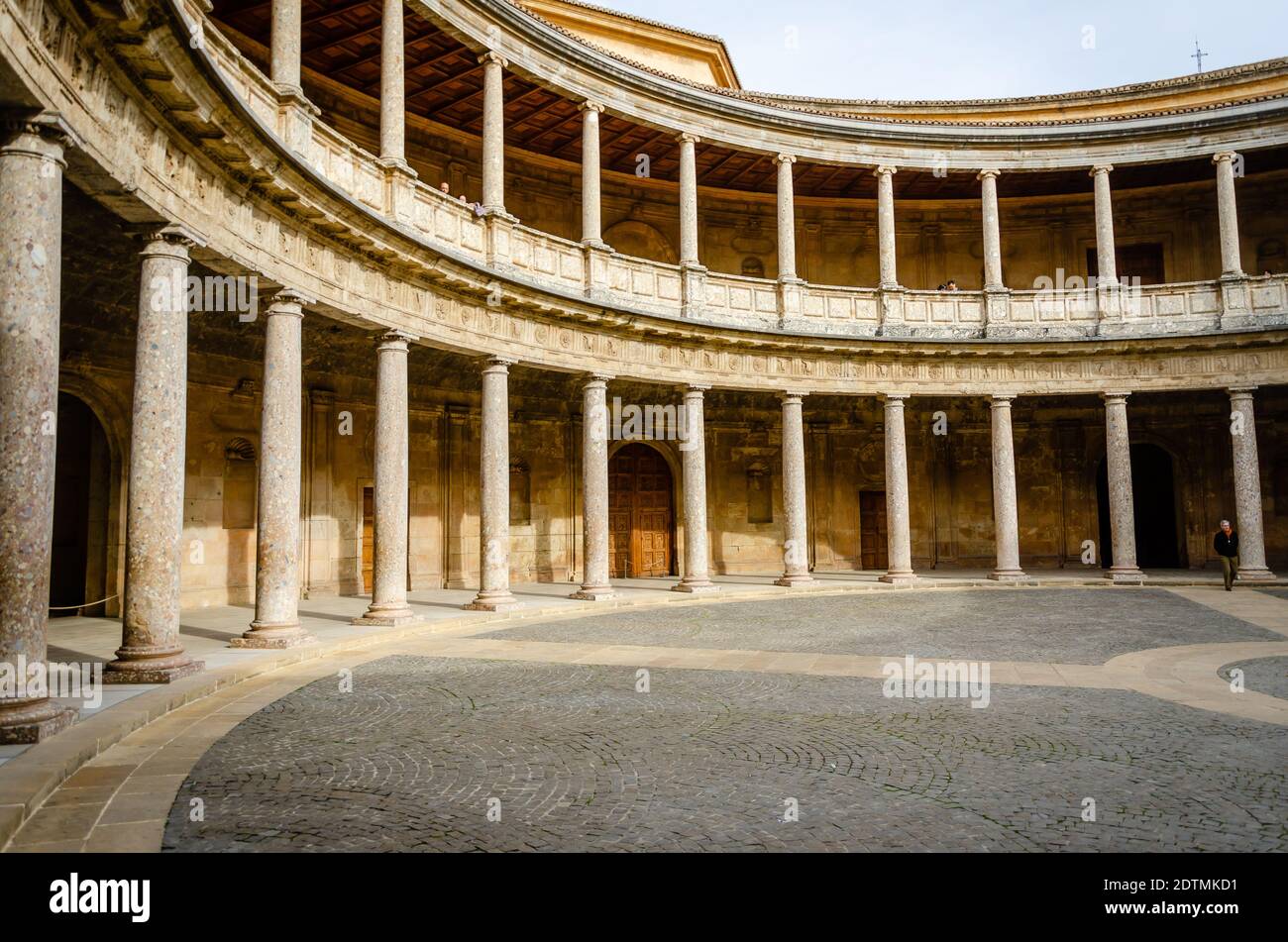 Palacio de Carlos V, Alhambra Stockfoto
