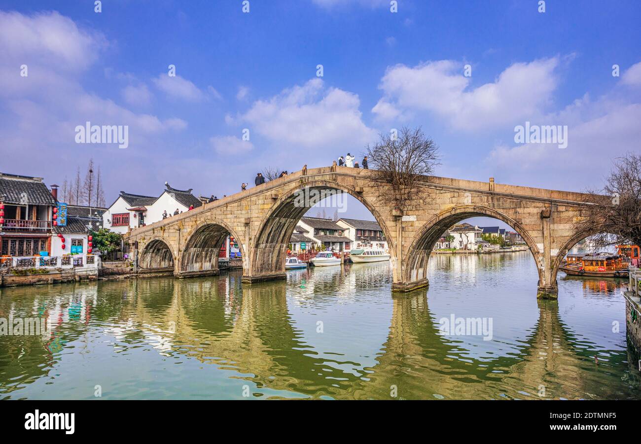China, In Der Nähe Von Shanghai City, Zujiajiao Village, Stockfoto