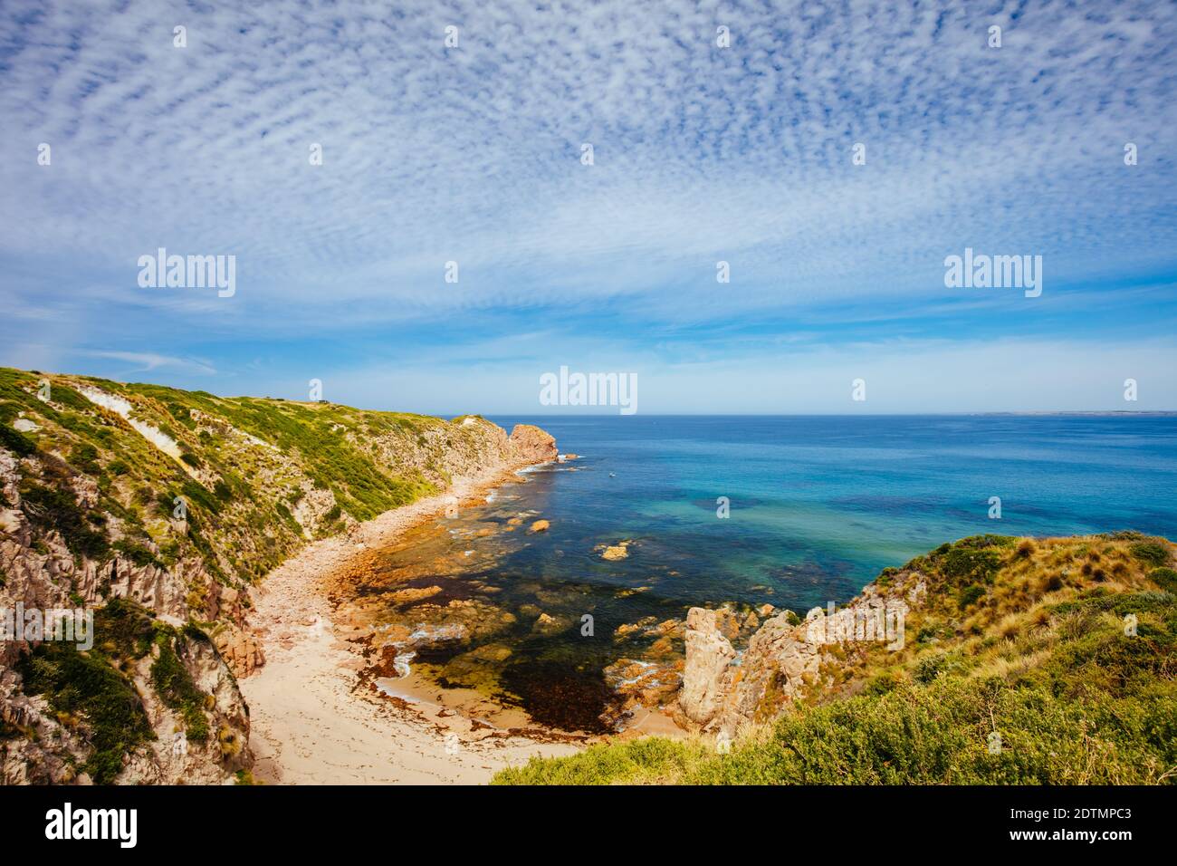 Kap Woolamai in Australien Stockfoto