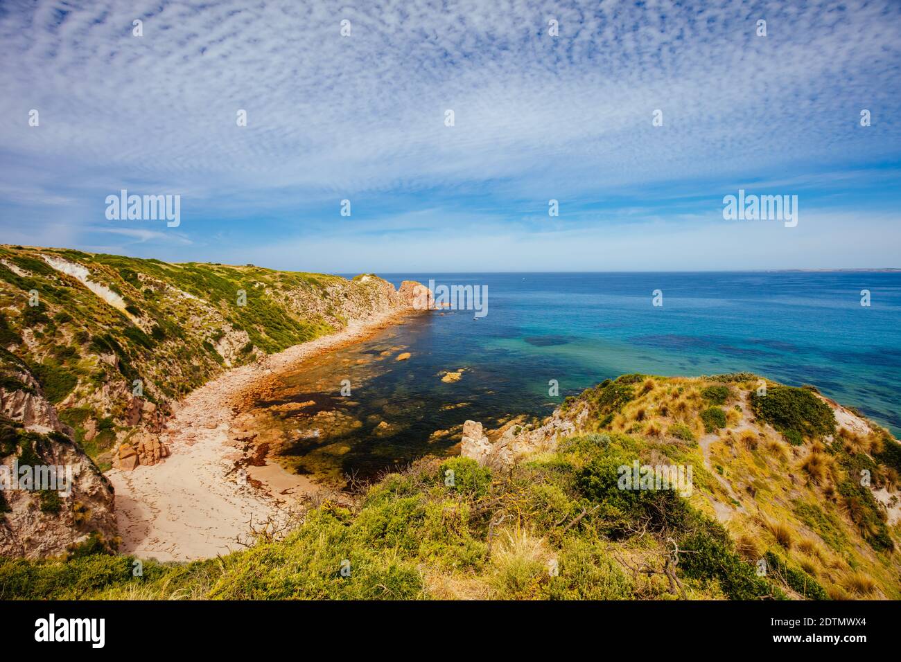 Kap Woolamai in Australien Stockfoto