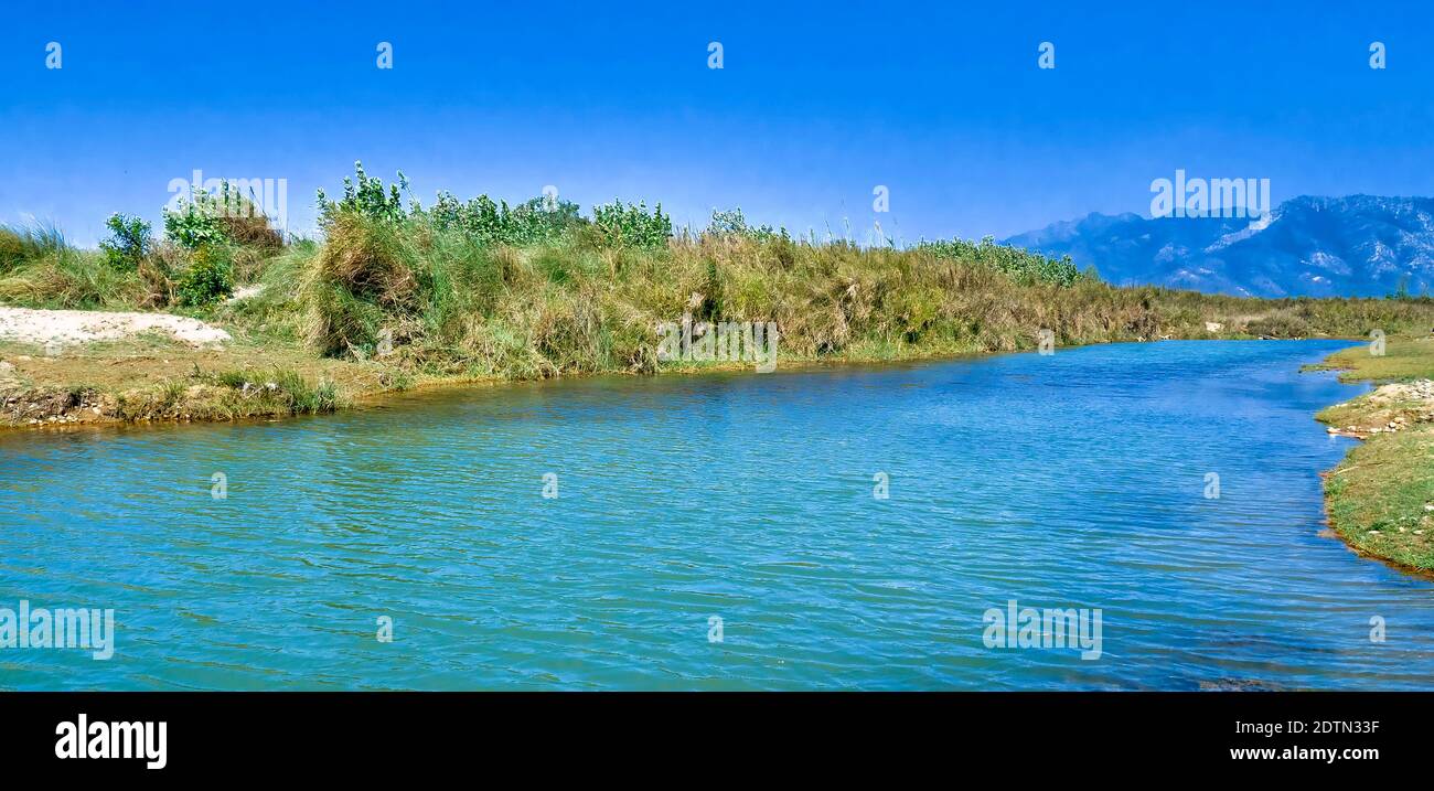 Babai River, Royal Bardia National Park, Bardiya National Park, Nepal, Asien Stockfoto