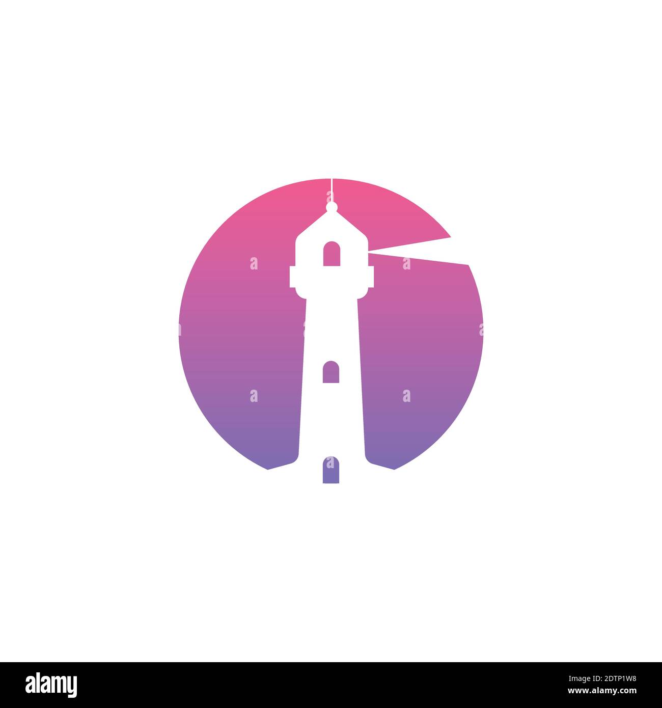 Kreis Verlauf Farbe Buchstaben BS Lettermark Logo Design Vektor. Lettermark BS Logo mit Farbverlauf in einem kreisförmigen Ring Stock Vektor