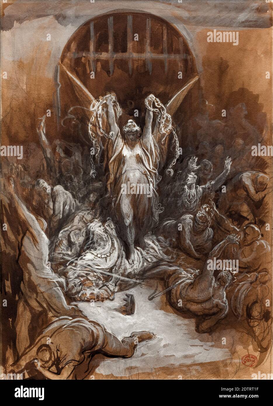 Gustave Doré, Freiheit, Malerei, 1865-1875 Stockfoto