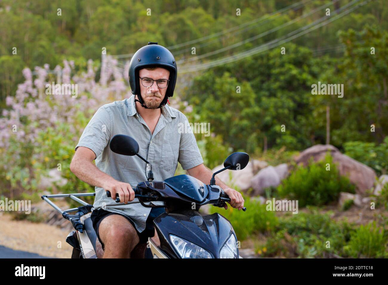 Schönes Foto von Cam Lap Vorgebirge - Insel in Cam Ranh, Vietnam. Provinz Khanh Hoa. Stockfoto