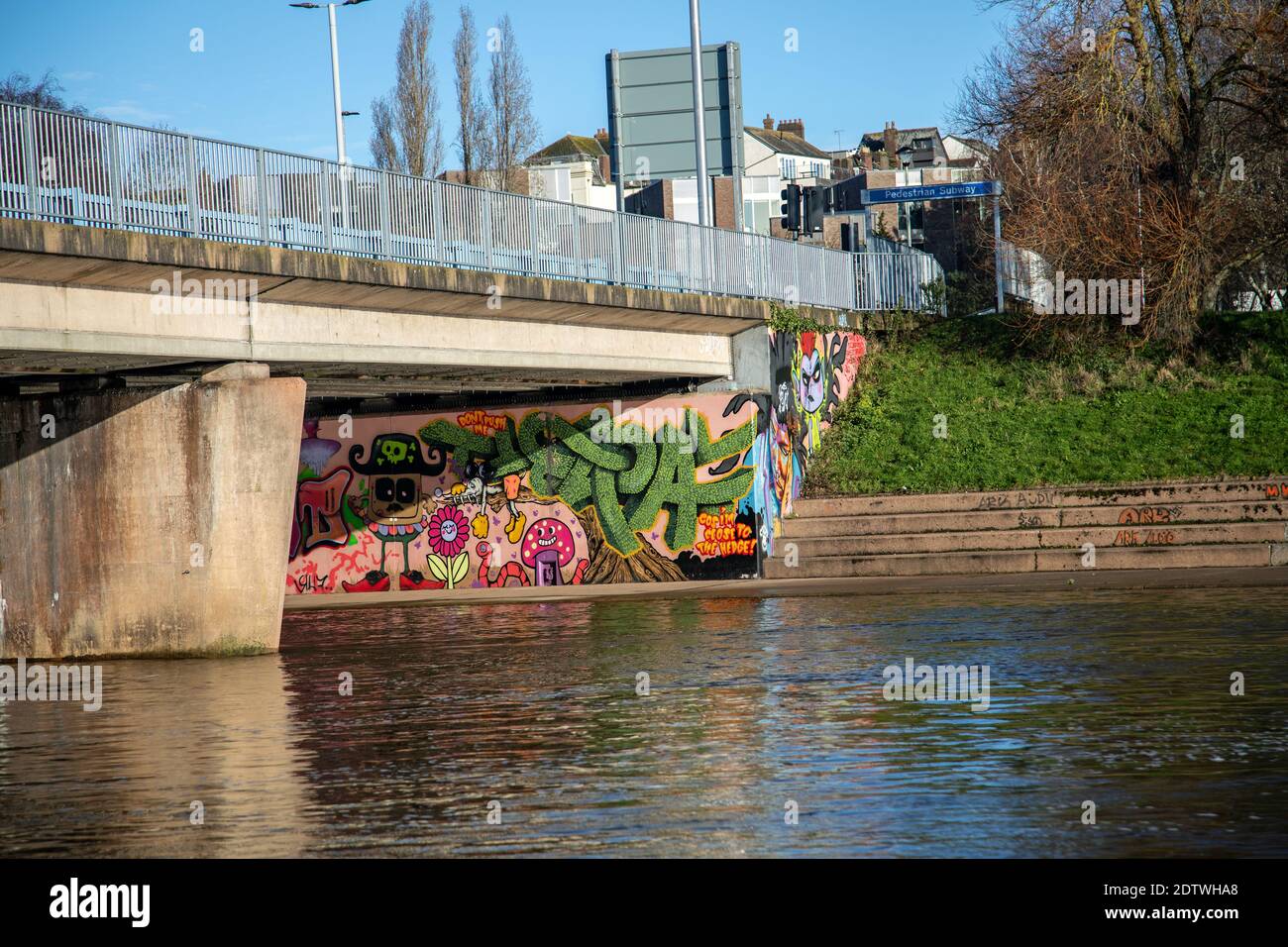 Brückenkunst Stockfoto