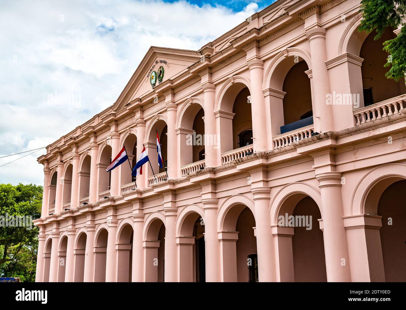 Architektur von Asuncion, Paraguay Stockfoto