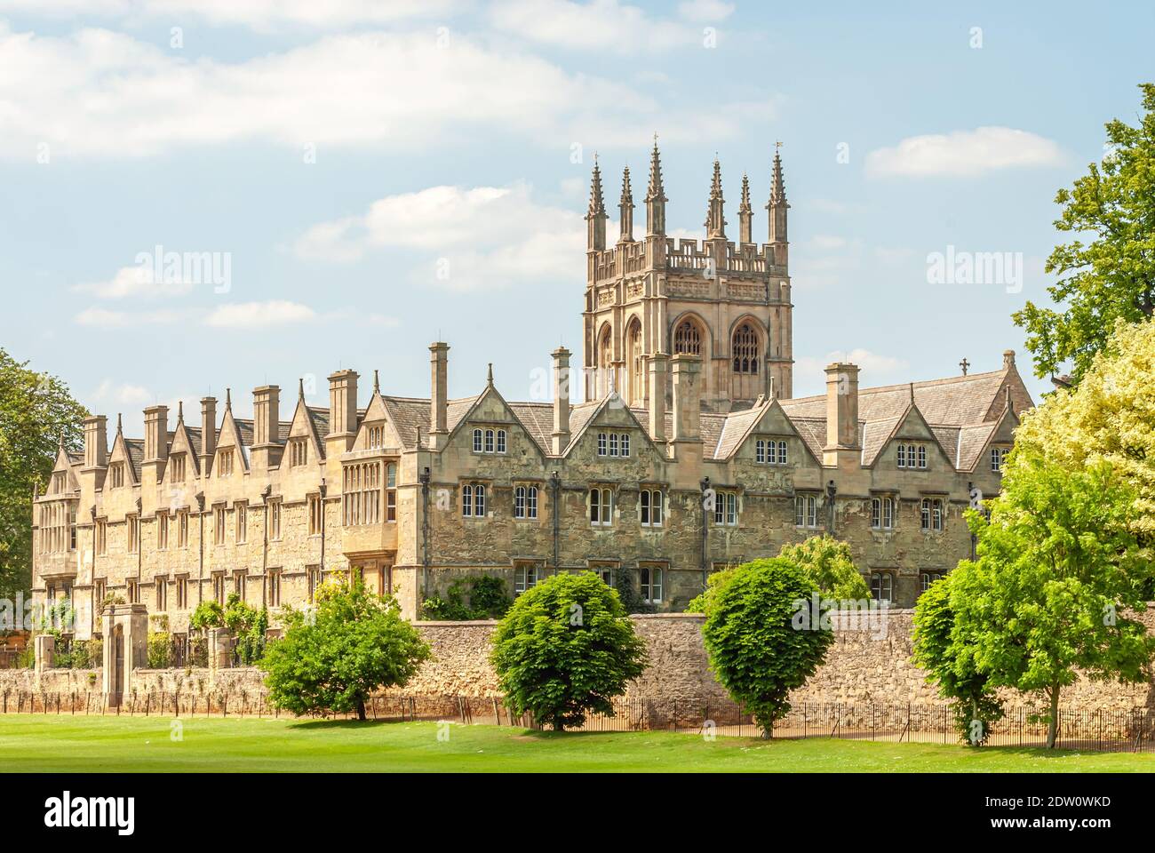 Merton College der University of Oxford, Oxfordshire, England Stockfoto