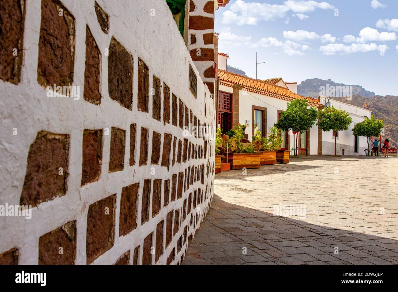 Tejeda Gran Canaria Stockfoto