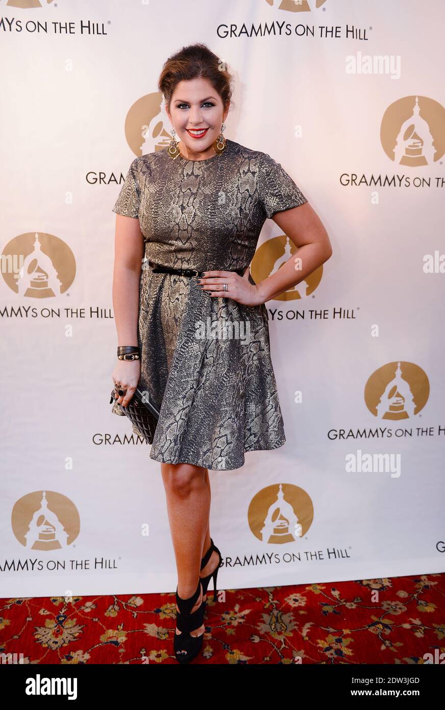 Lady Antebellum Vokalleadsängerin Hillary Scott besucht Grammy's On The Hill im Hamilton in Washington, DC, USA, 2. April 2014. Foto von Olivier Douliery/ABACAPRESS.COM Stockfoto