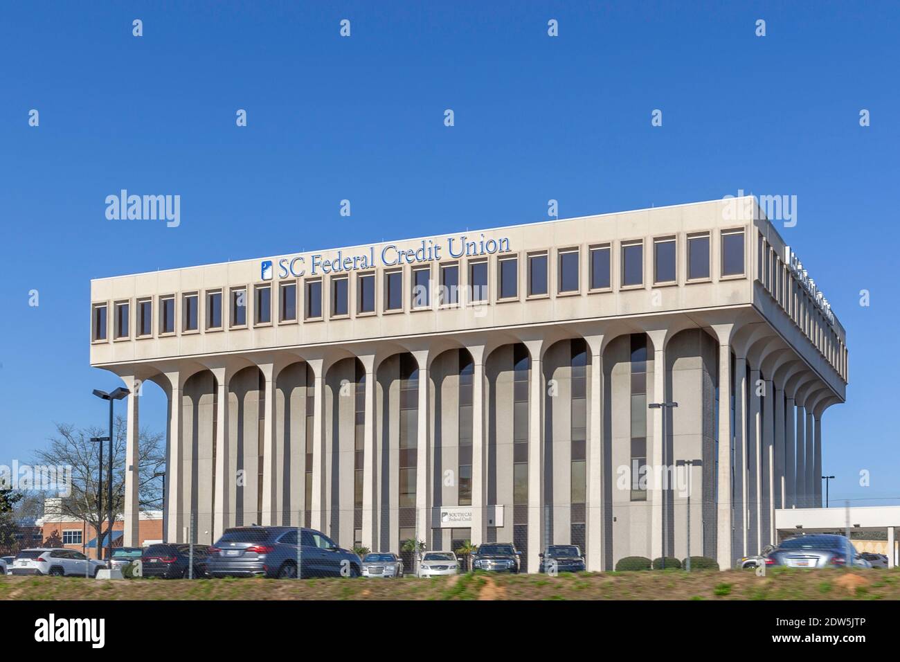 South Carolina Federal Credit Union Office Gebäude in Charleston, SC, USA. Stockfoto