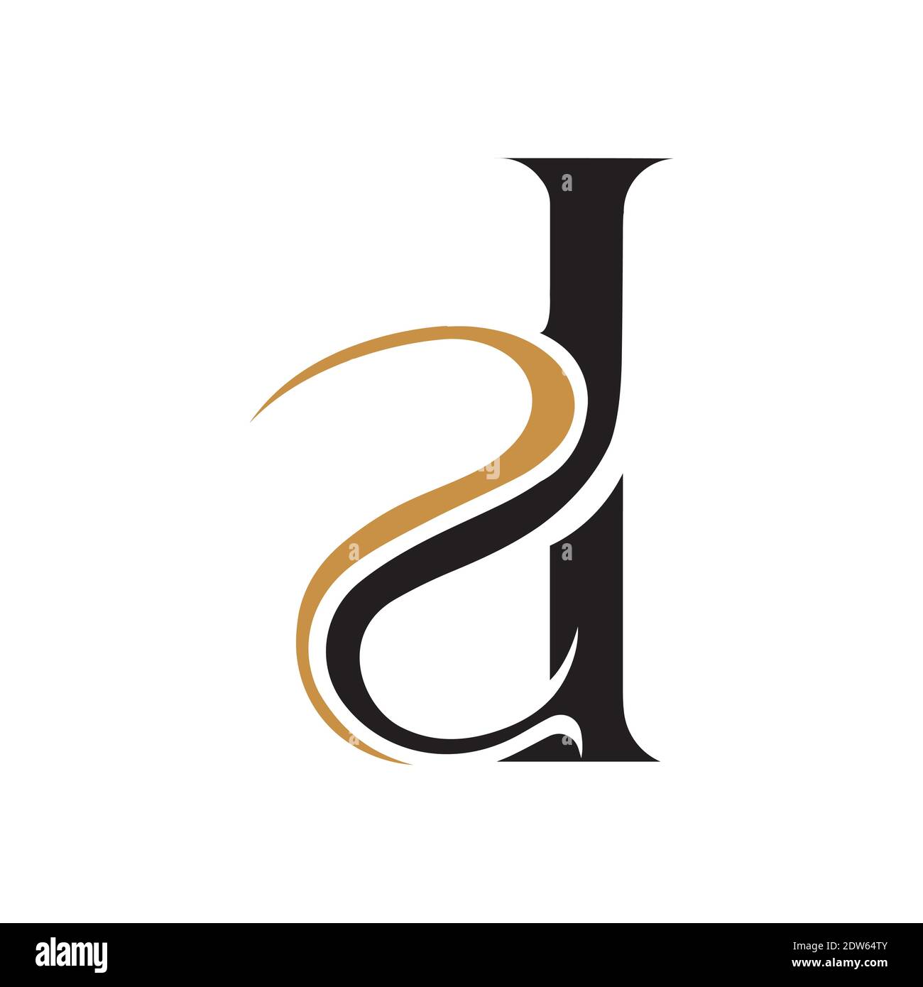 Anfangsbuchstabe ds-Logo oder sd-Logo-Vektor-Design-Vorlage Stock Vektor