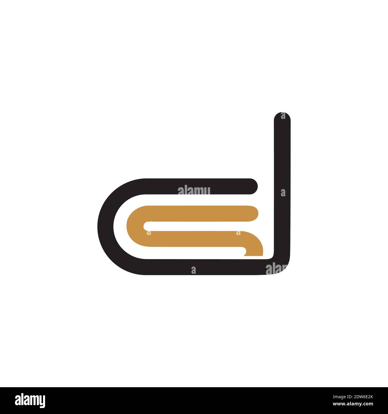 Anfangsbuchstabe ds-Logo oder sd-Logo-Vektor-Design-Vorlage Stock Vektor