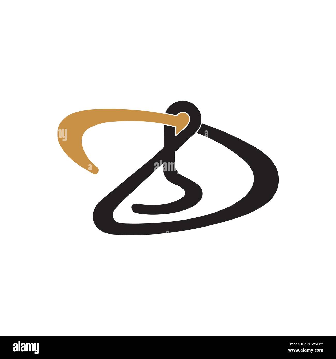 Anfangsbuchstabe ds-Logo oder sd-Logo-Vektor-Design-Vorlage Stock Vektor