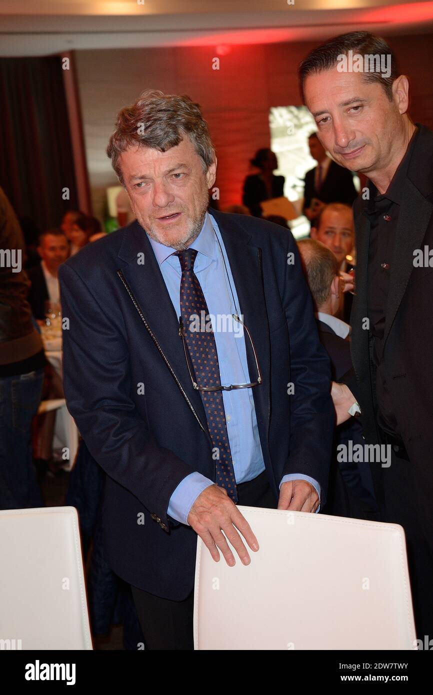 Jean-Louis Borloo bei der Sport et Philanthropie Party in der Roland Garros Arena in Paris, Frankreich am 28. Mai 2014, Foto von Nicolas Briquet/ABACAPRESS.COM Stockfoto