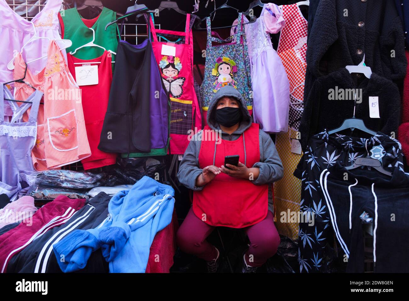 Bekleidungshersteller, Downtown Los Angeles, Los Angeles, Kalifornien, Vereinigte Staaten von Amerika Stockfoto
