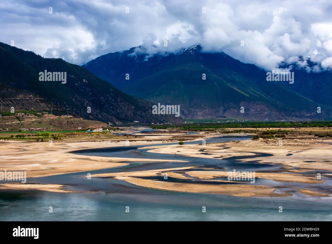 Mongolischer Gipfel Stockfoto