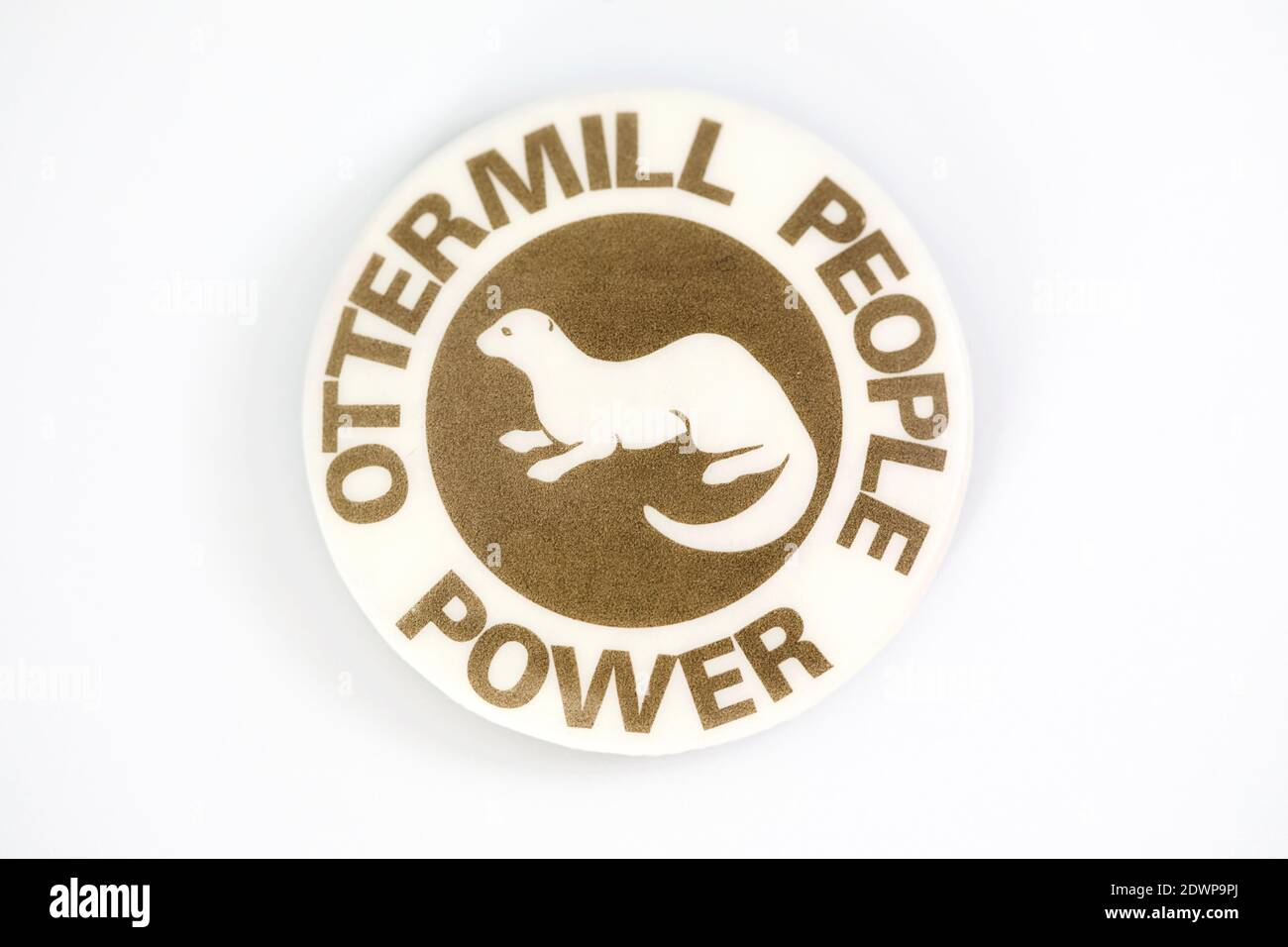 Ottermill People Power Abzeichen Stockfoto