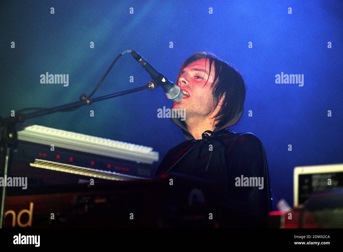 AIR im Konzert im Shepherds Bush Empire in London, Großbritannien. 25. April 2001. Stockfoto