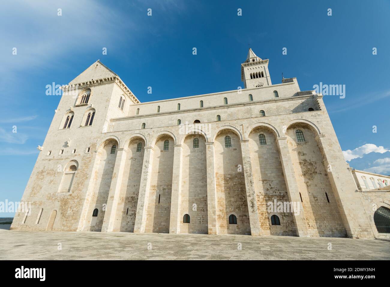 Trani Dom (Kathedrale San Nicola Pellegrino). Trani Puglia (Apulien), Italien Stockfoto