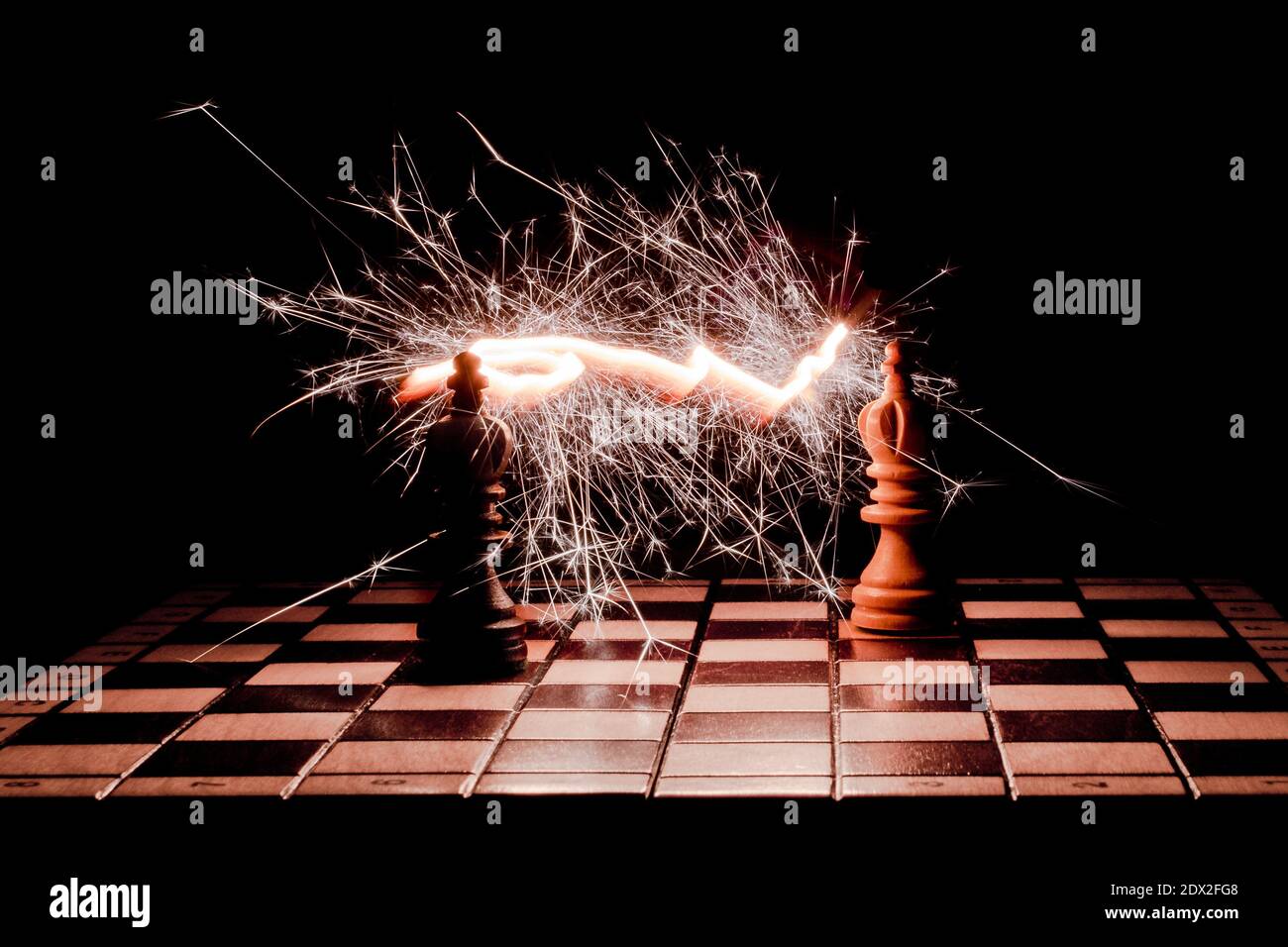 Schach beste Spiel der Welt Stockfoto