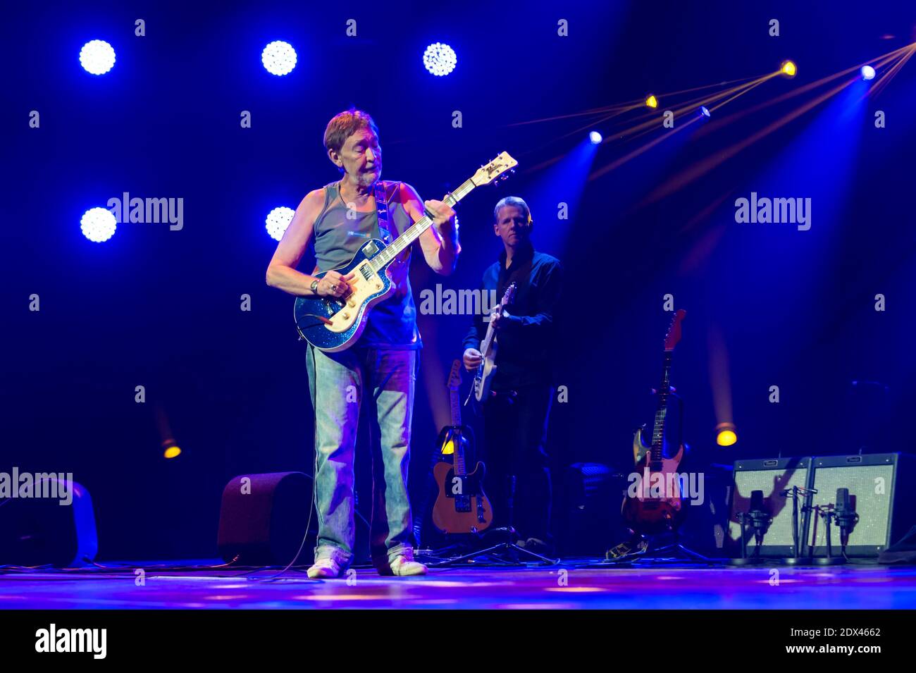 Chris Rea konzertiert am 05. Juli 2014 im Montreux Jazz Festival, Schweiz. Foto von Loona/ABACAPRESS.COM Stockfoto