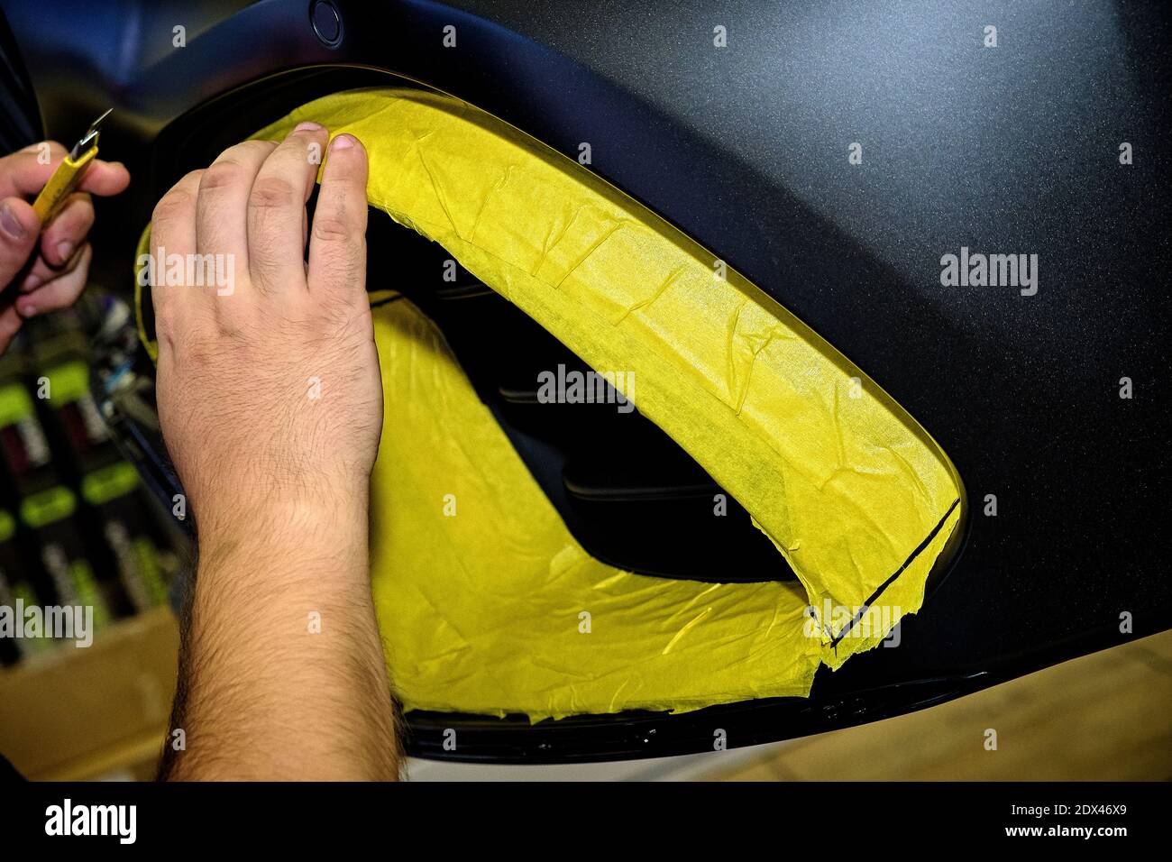 Duct Tape And Car Stockfotos Und Bilder Kaufen Alamy