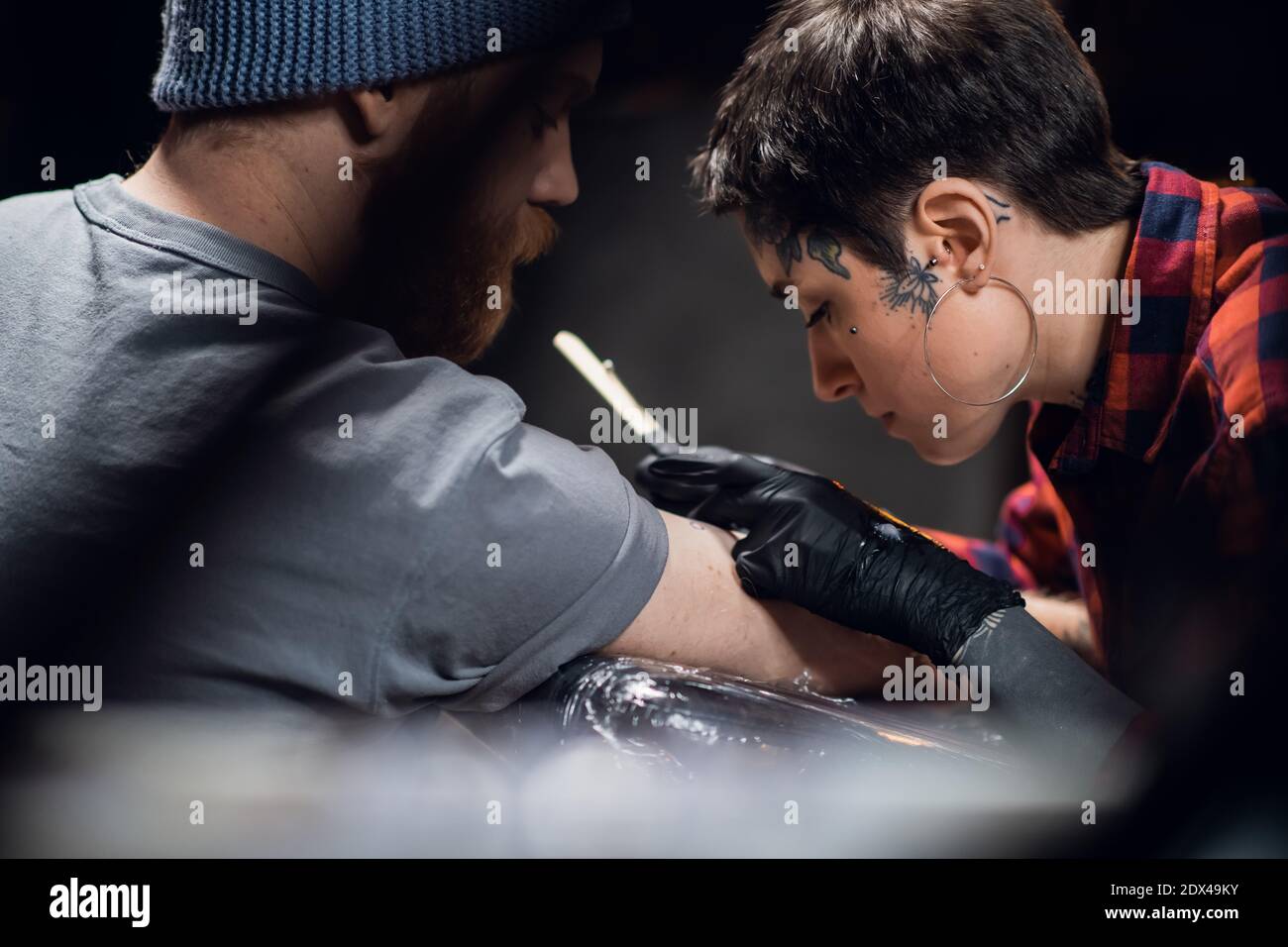 Stier Tattoo Stockfotos Und Bilder Kaufen Alamy