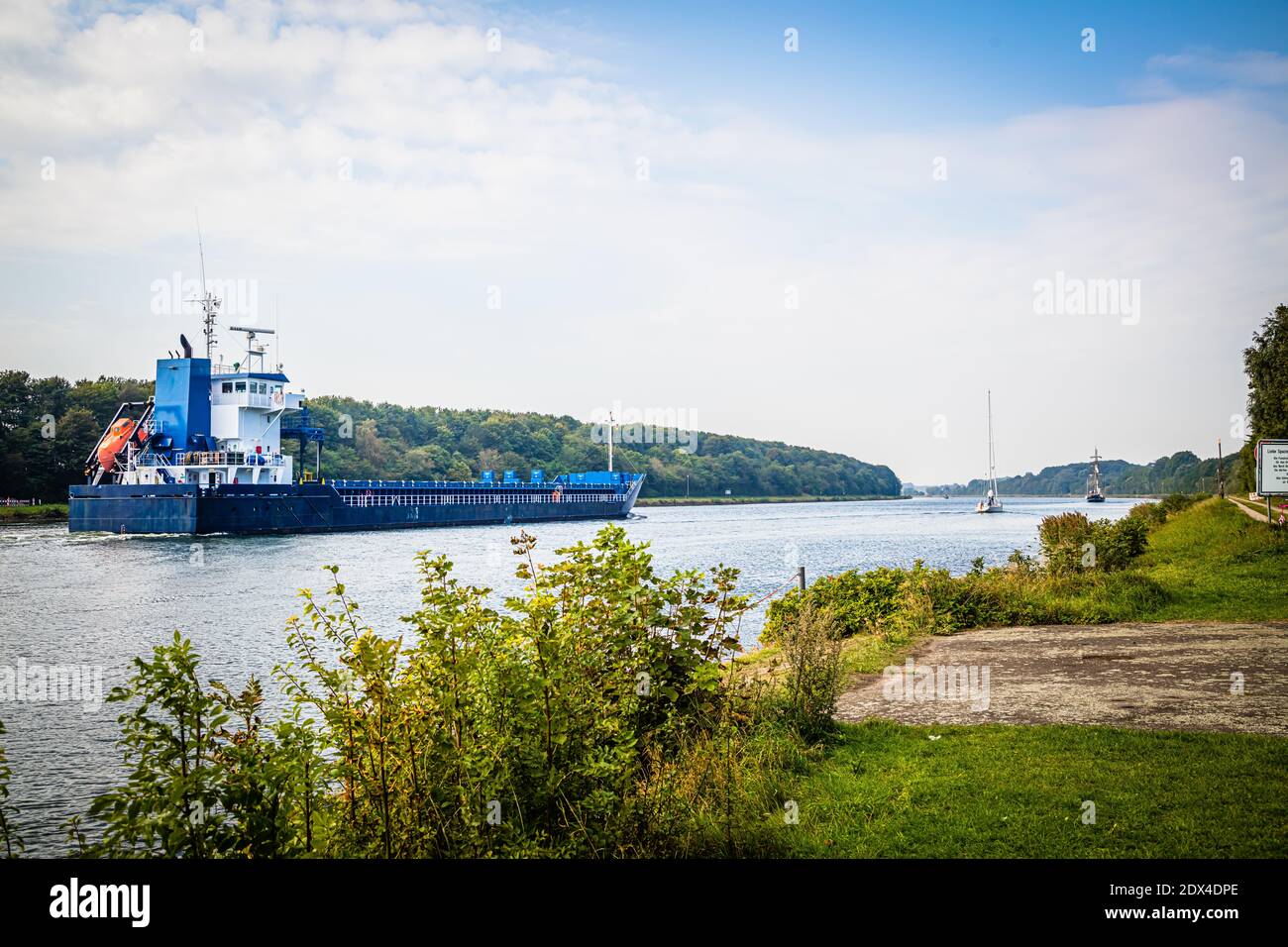 schiffe auf dem nord ostsee kanal live